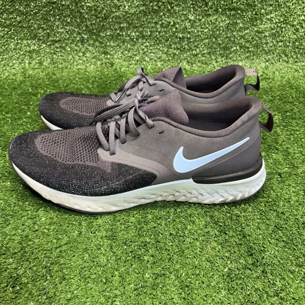 Nike Odyssey React Flyknit 2 Running Shoes Men’s Size 11 Epic AH1015 008 Gray